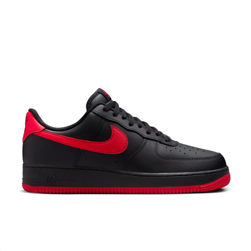 Nike Air Force 1 '07 Black & Red Sneakers