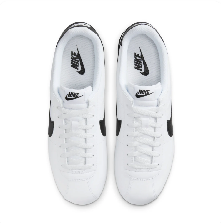 Nike Cortez White & Black Sneakers
