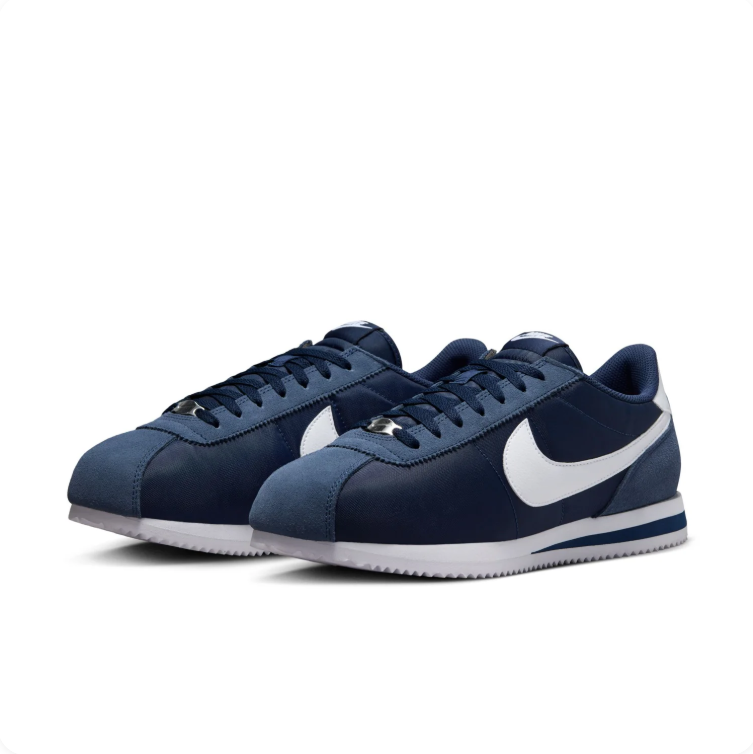Nike Cortez Navy & White Sneakers