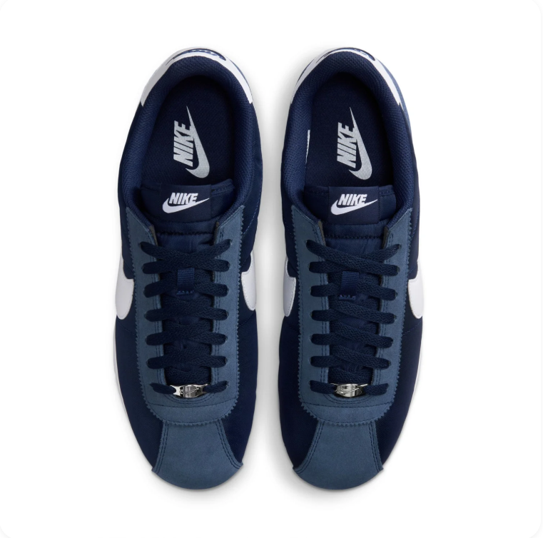 Nike Cortez Navy & White Sneakers