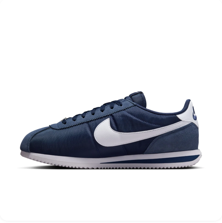 Nike Cortez Navy & White Sneakers