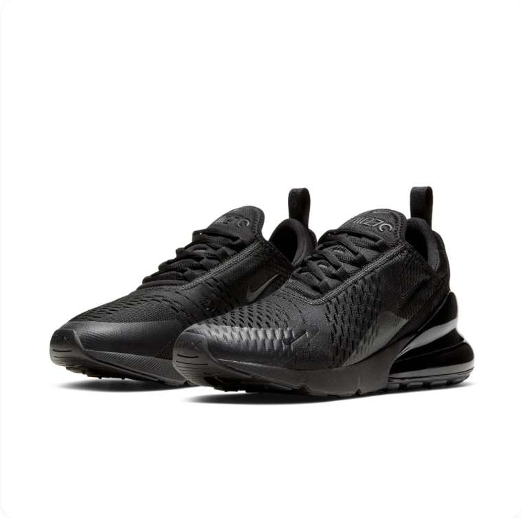 Nike Air Max 270 Triple Black Sneakers
