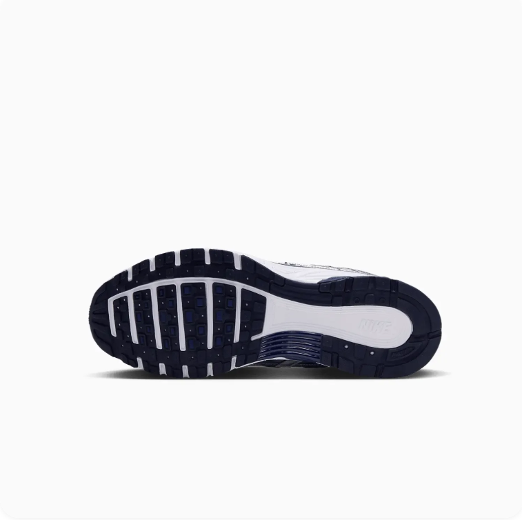 Nike P-6000 Silver & Navy Sneakers