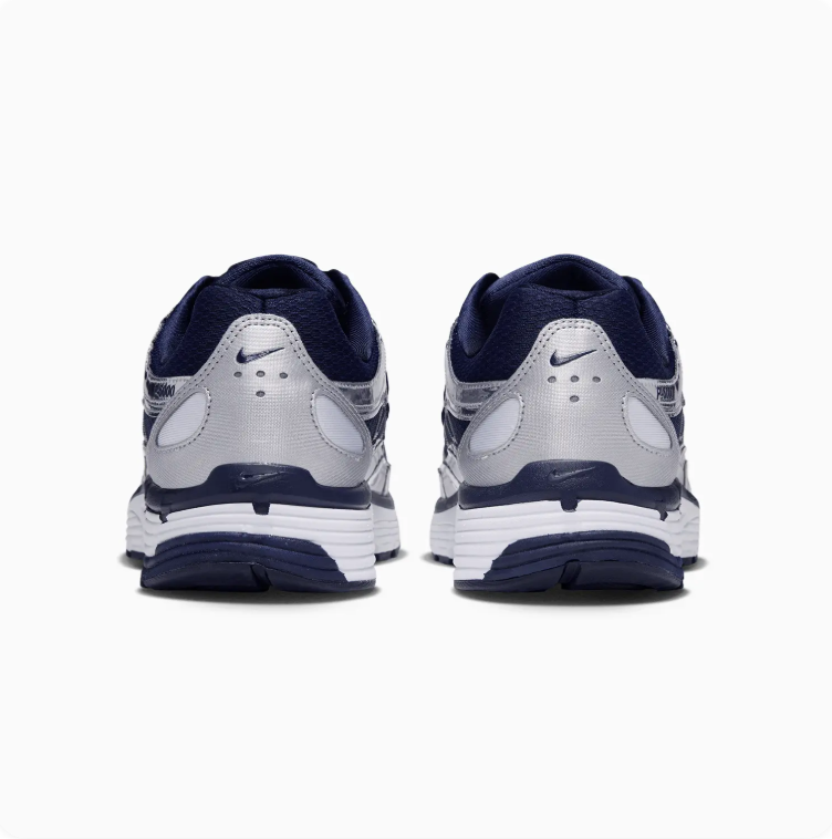 Nike P-6000 Silver & Navy Sneakers