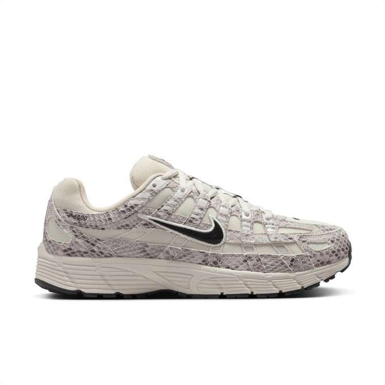 Nike P-6000 Cream Snakeskin Sneakers
