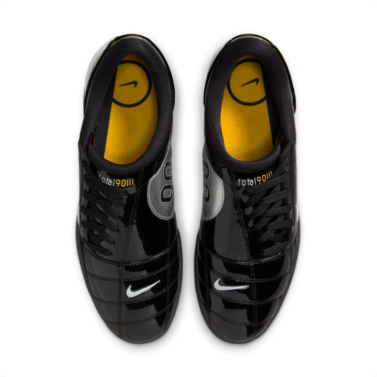 Nike Total 90 III Black Patent Sneakers