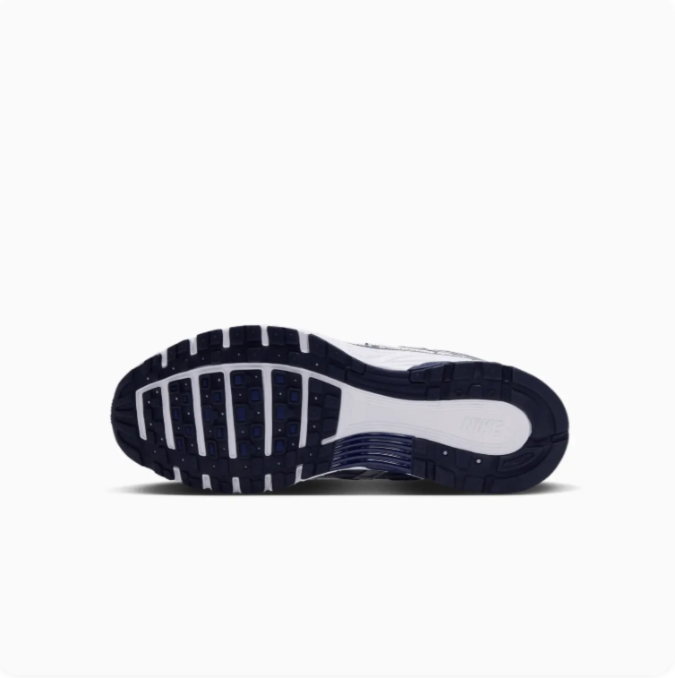 Nike P-6000 Silver & Navy Sneakers
