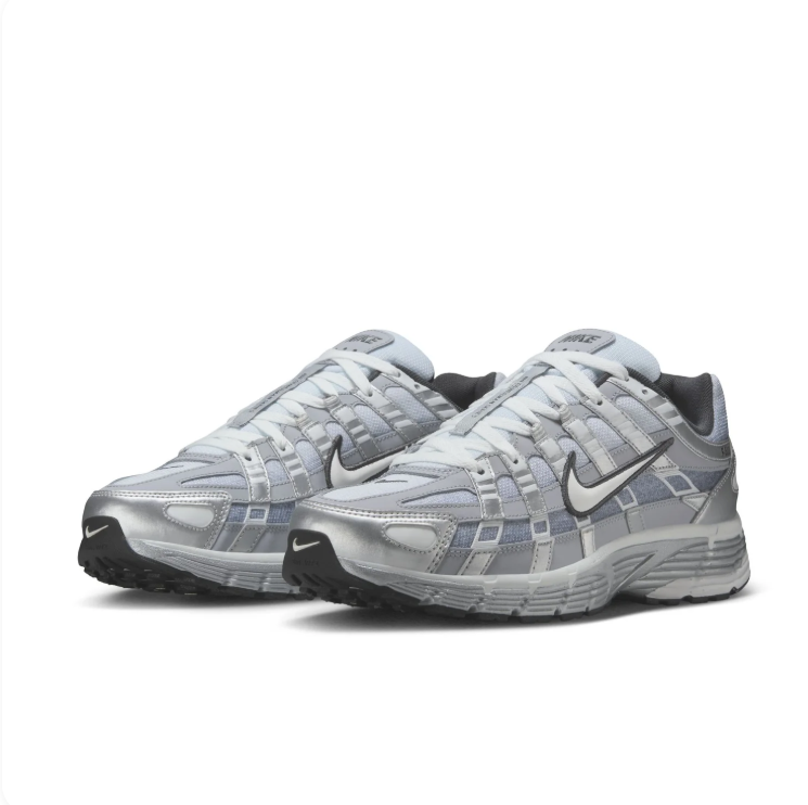 Nike P-6000 Silver & Grey Sneakers