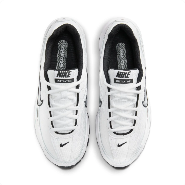Nike Initiator White & Silver Sneakers