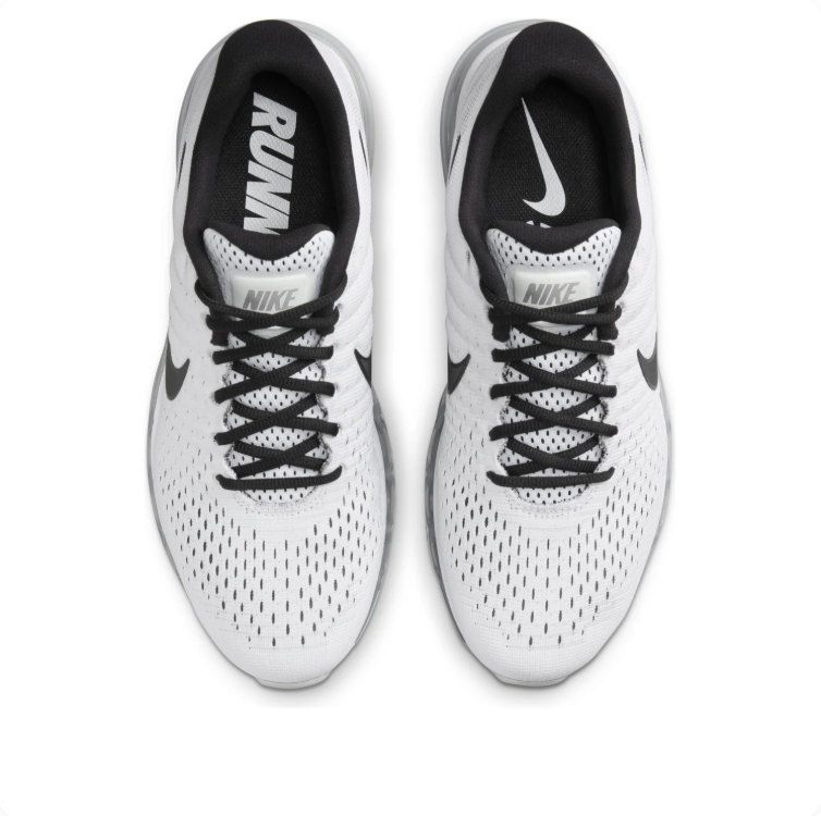 Nike Air Max 2017 White & Black Sneakers