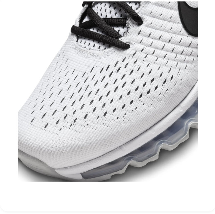 Nike Air Max 2017 White & Black Sneakers