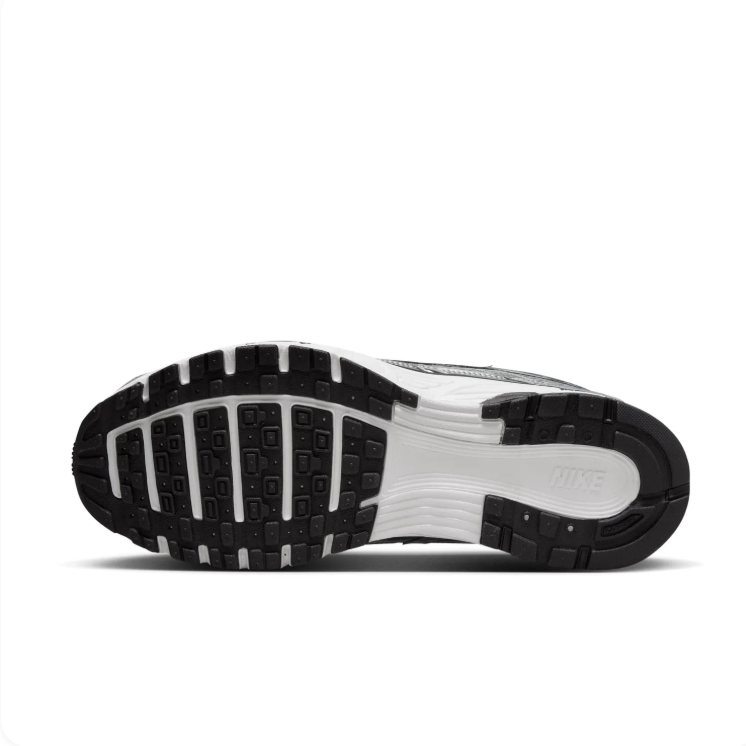Nike P-6000 Silver & Black Sneakers