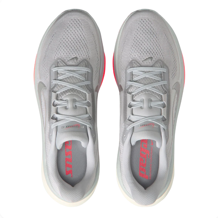 Nike Zoom Fly 7 Grey & Hot Coral Running Sneakers