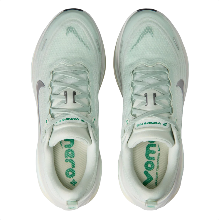 Nike InfinityRN 4 White & Emerald Green Running Sneakers