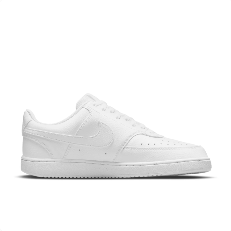 Nike Court Vision Low Triple White Sneakers