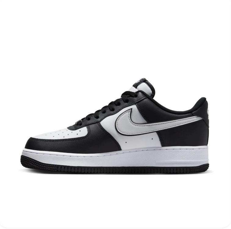 Nike Air Force 1 '07 Panda Black & White Sneakers