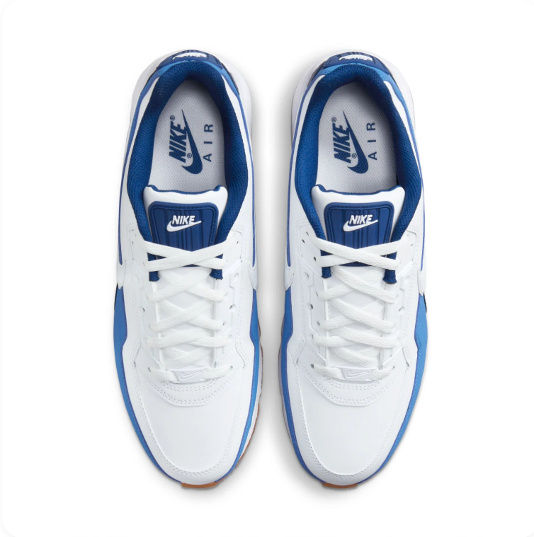 Nike Air Max LTD 3 White & Royal Blue Gum Sneakers