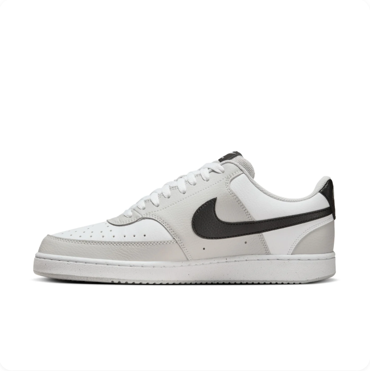 Nike Court Vision Low White, Grey & Black Sneakers