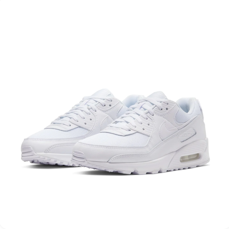 Nike Air Max 90 Triple White Sneakers