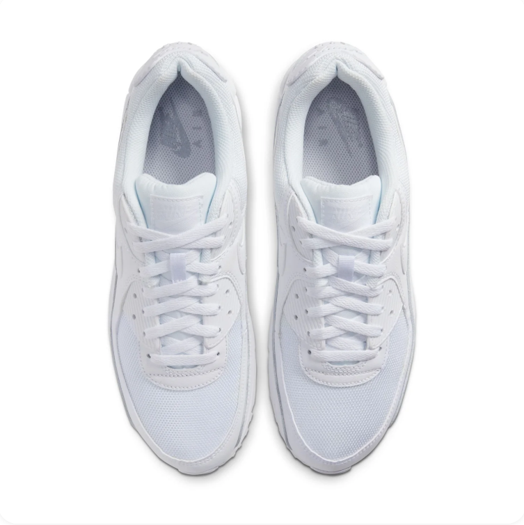 Nike Air Max 90 Triple White Sneakers