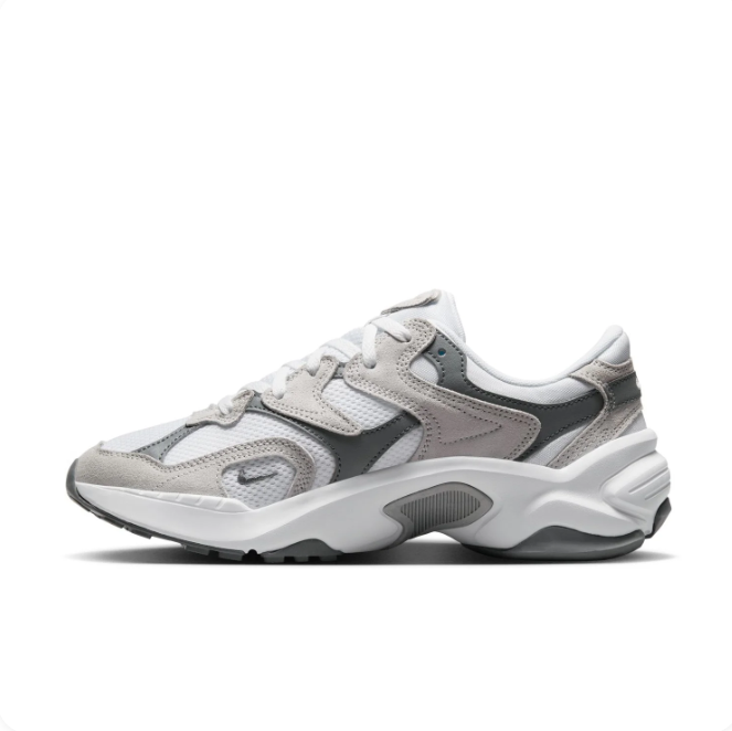 Nike AL8 White, Cool Grey & Silver Chunky Sneakers