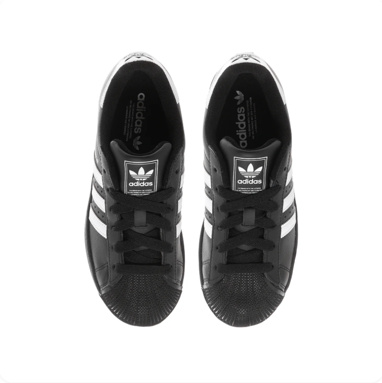 Adidas Superstar Black & White Sneakers