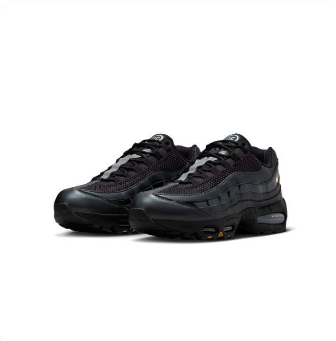 Nike Air Max 95 Black & Gold Croc Sneakers